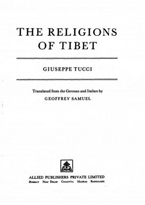 Tucci Giuseppe /   - The Religions of Tibet /   [1980, PDF, ENG]