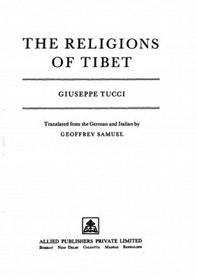 Tucci Giuseppe / ����� �������� - The Religions of Tibet / ������� ������ [1980, PDF, ENG]