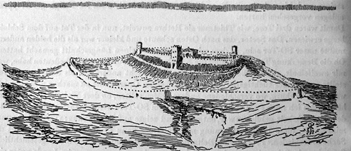 Храм Ретра, реконструкция К. Шухардта Храм Ретра, реконструкция К. Шухардта