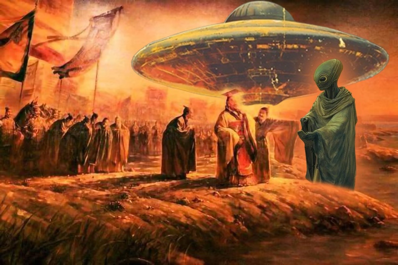 Корабль Лунбо: Встреча с 3-х метровыми пришельцами в древнем Китае Корабль Лунбо: Встреча с 3-х метровыми пришельцами в древнем Китае