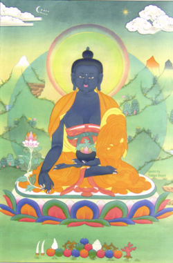 Мантра -  Будда Медицины, мантра.... Buddha-Medicine-ritual_2_I