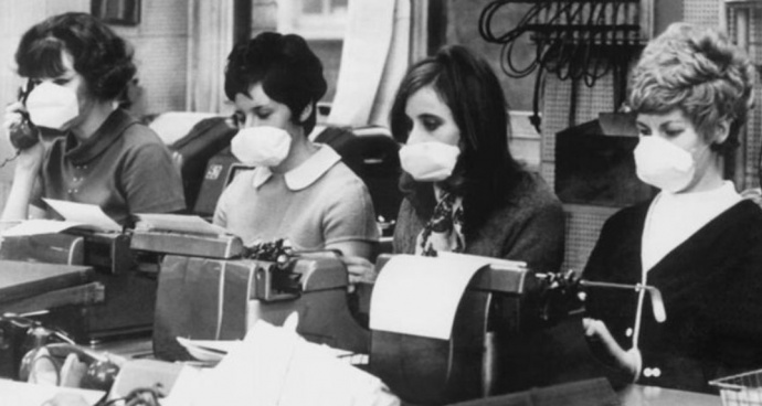 Где-то в офисе образца 1968 года. Где-то в офисе образца 1968 года.